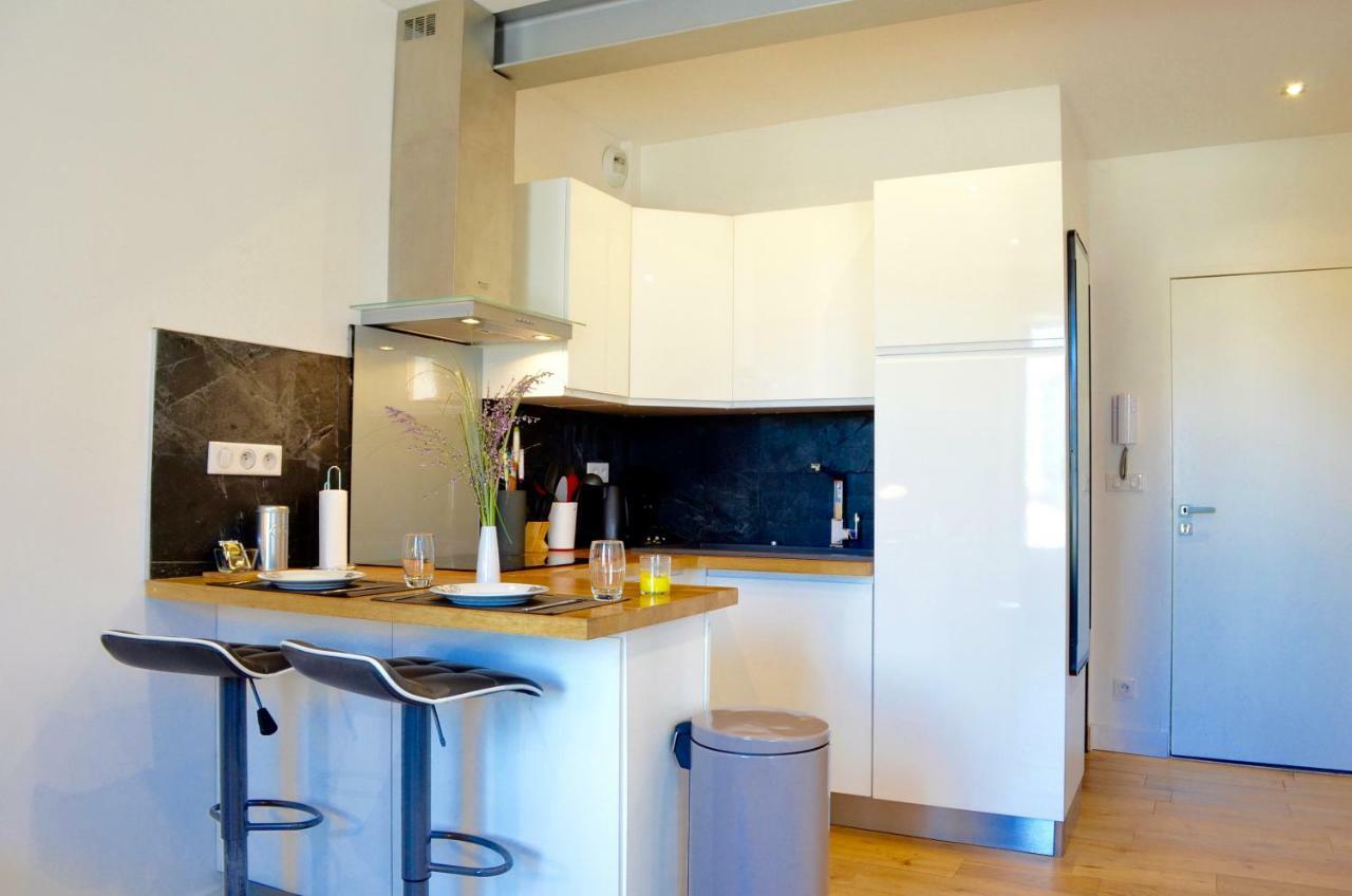Studio Biarritz - rénové et moderne - au calme - centre ville - tout à pied Extérieur photo